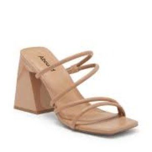 Abound  Austyn Strappy Sandal,  Tan Mocha  Women Sizes  NEW Without Box